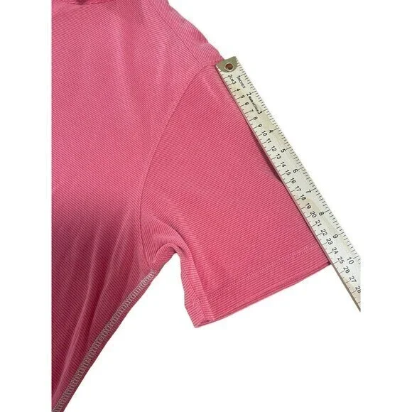 Tommy Bahama Polo Shirt Mens Large Orange  Casual Short Sleeve‎ - Picture 8 of 9